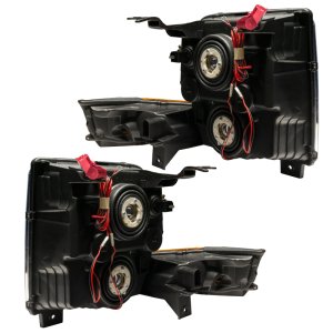 Jeep Commander Headlight Assemblies - ORACLE Lighting - ColorSHIFT with SMD Halo - `06-`10